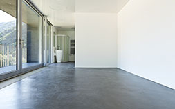 Polished concrete floor services including grinding, polishing, sealing, 'cut and seal' and trip hazard removal