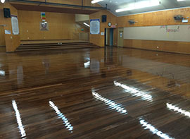 Polished Timber Drying