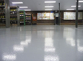 Tahmoor mine Epoxy coated Floor